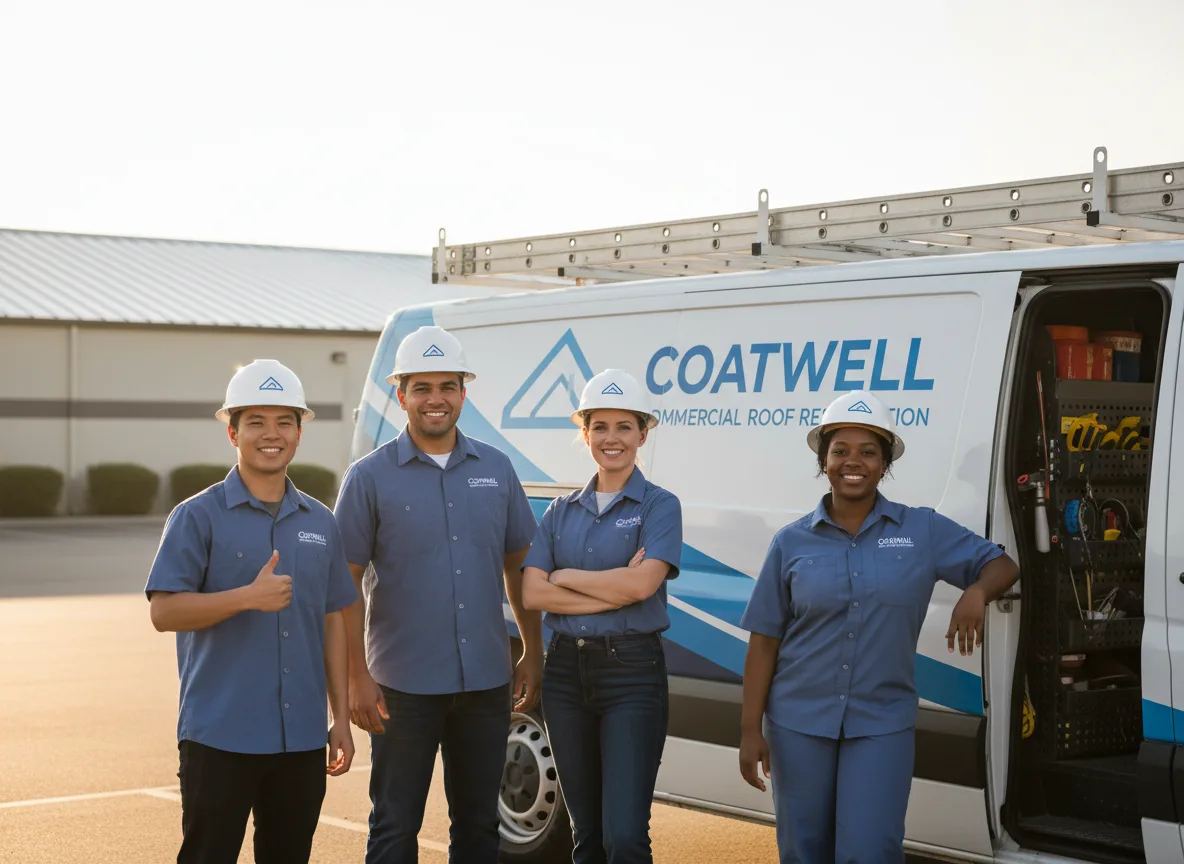 Commercial roof coating company in Junction City, WI
